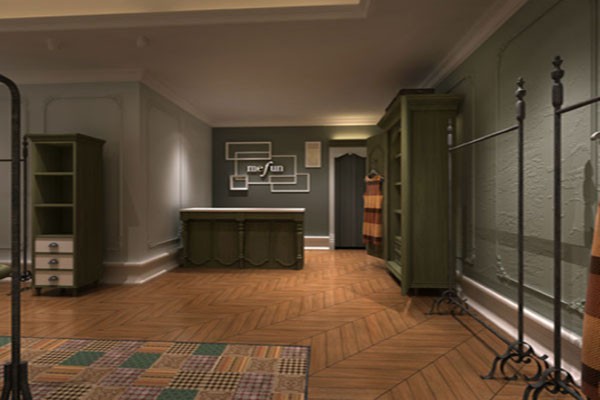 米梵女装店铺形象