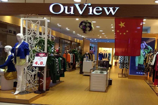 OuView女装店铺形象