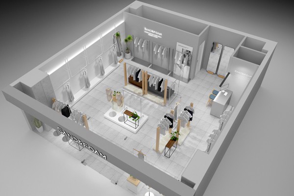 沙与沫女装店铺展示