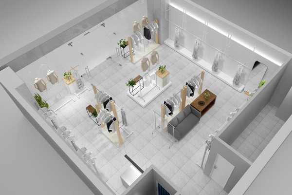 沙与沫女装店铺展示