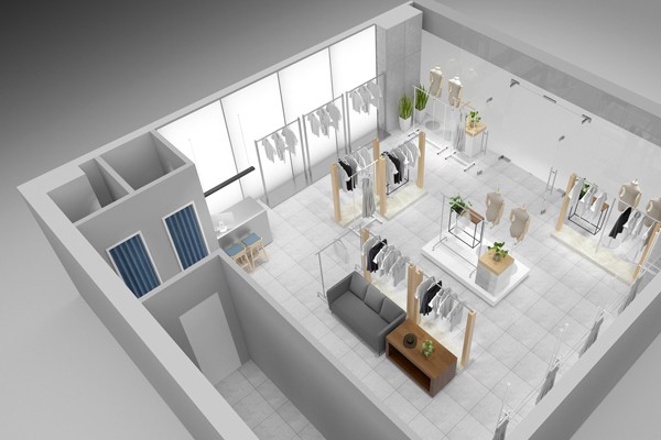 沙与沫女装店铺展示