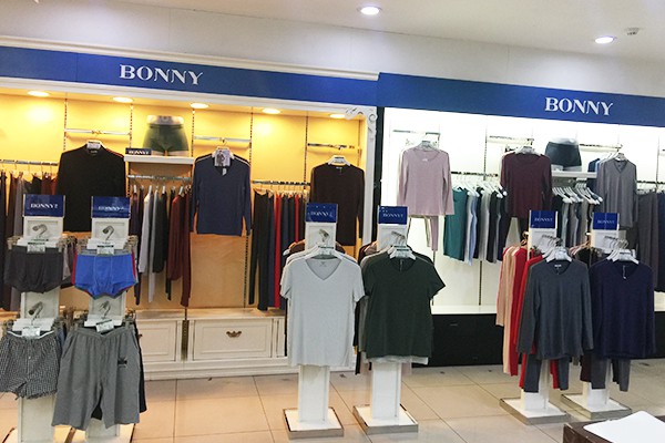 bonny博尼内衣店铺形象