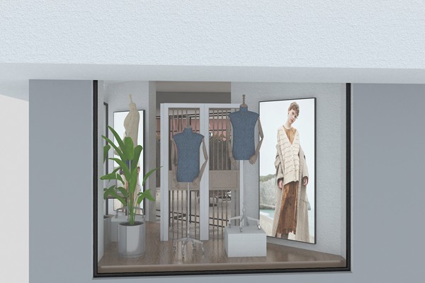 禹妃女装店铺展示