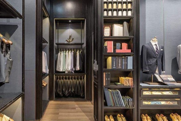 宛溢YIGAO男装店铺展示