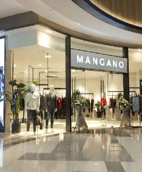 MANGANO休闲装店铺展示