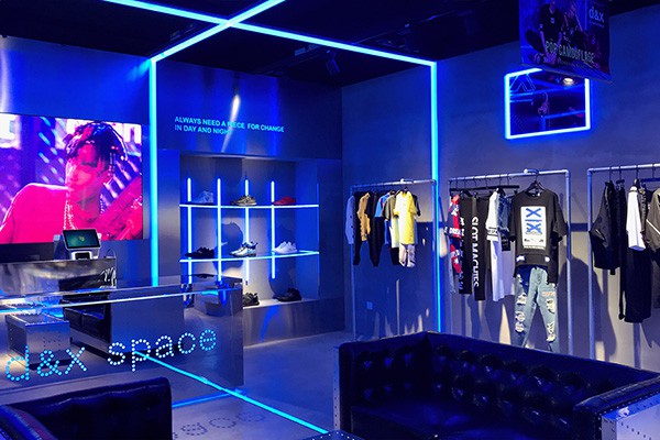 D&X男装店铺形象