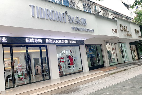 狄朵娜内衣店铺形象