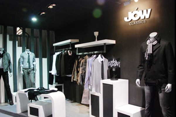 乔沃男装店铺形象