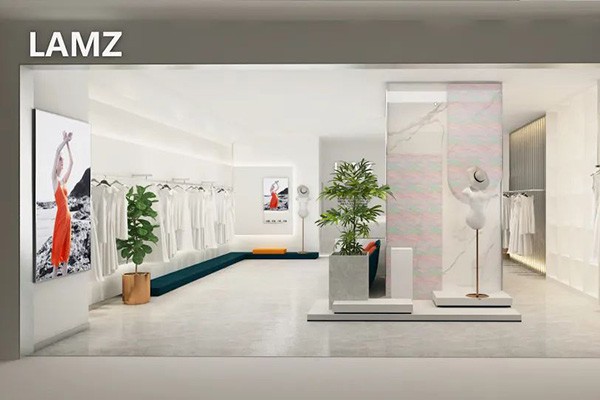 李爱木子女装店铺展示