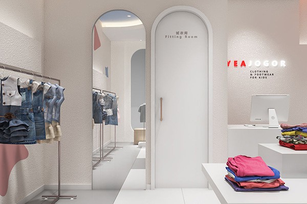 YEAJOGOR童装店铺展示