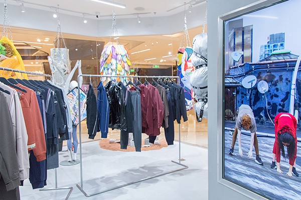 粒子狂热运动装店铺展示