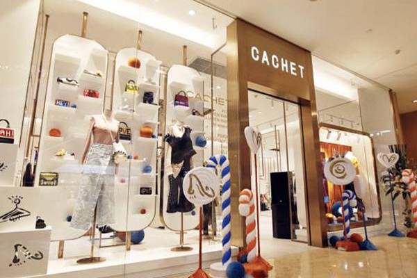 卡榭女装店铺展示