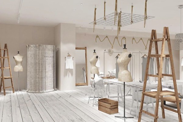 简抒女装店铺展示