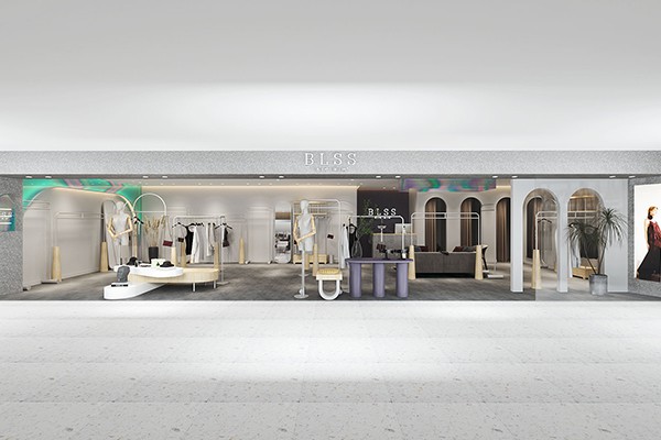 布伦圣丝女装店铺形象