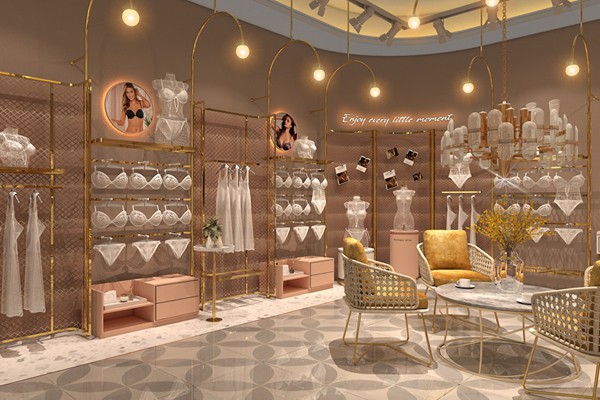 伊兰芬内衣店铺形象