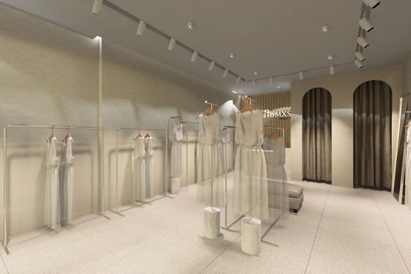 浪漫茜诗女装店铺展示