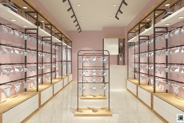 澜沐茜内衣店铺展示