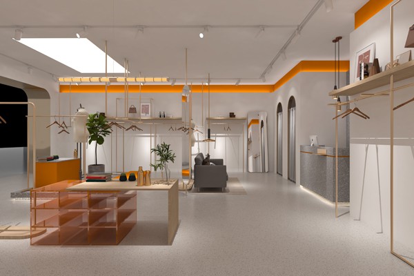 莎融女装店铺形象