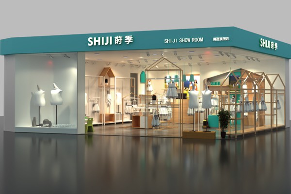 莳季童装店铺展示