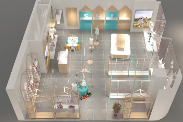 莳季童装店铺展示