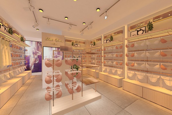 小妇人内衣店铺形象