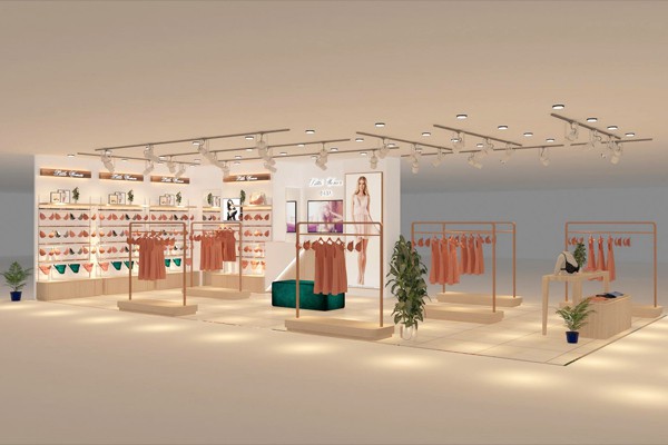 小妇人内衣店铺形象