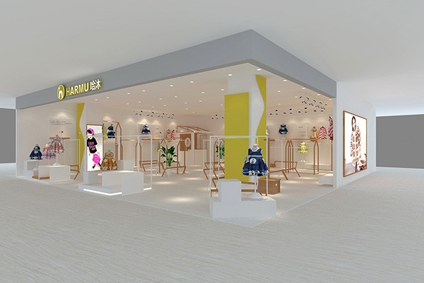 哈沐童装店铺展示