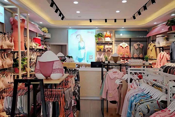 玫瑰春天内衣店铺形象