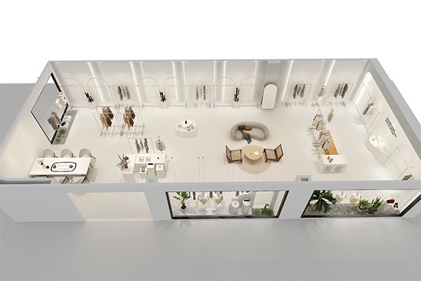 禹妃女装店铺展示