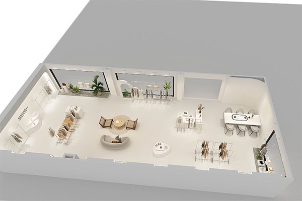 禹妃女装店铺展示