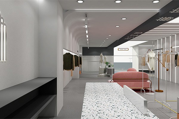 赫本家女装店铺形象