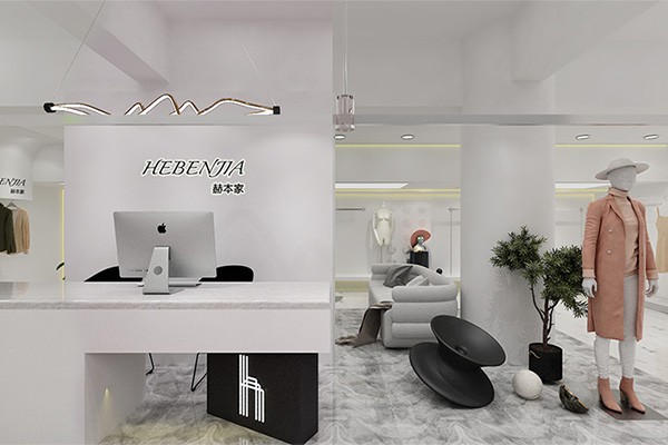 赫本家女装店铺形象