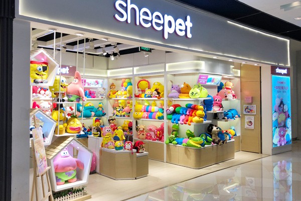 SHEEPET舒宠粒子公仔店铺展示