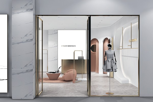 COLOURDESIGN&视觉设彩女装店铺展示