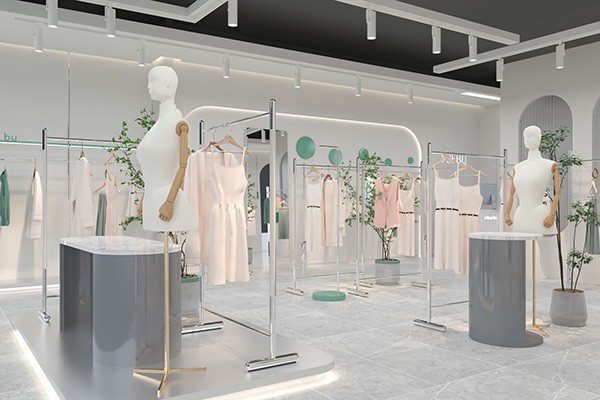 约布女装店铺形象