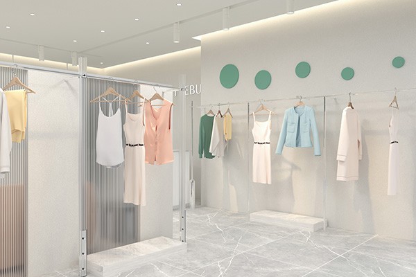 约布女装店铺形象