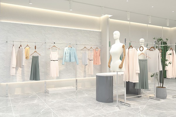 约布女装店铺形象