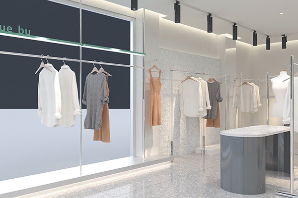 约布女装店铺形象