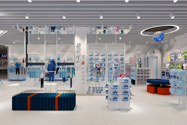 PEAK童装店铺展示
