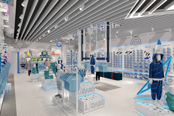 PEAK童装店铺展示