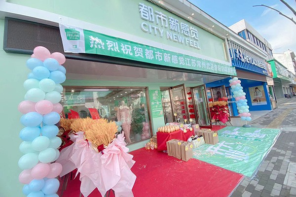 都市新感觉内衣店铺形象