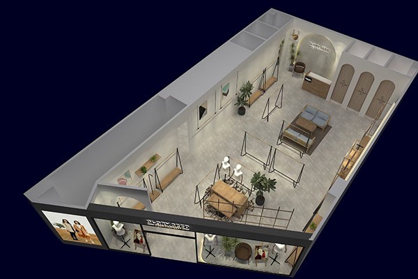 荣子女装店铺形象