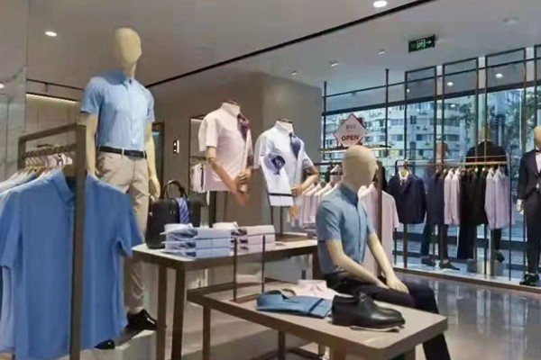 雅戈尔男装店铺形象