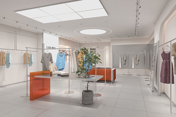 亮点国际女装店铺展示