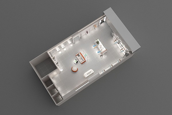 亮点国际女装店铺展示