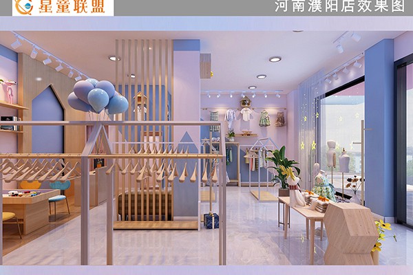 哆咪印像童装店铺展示