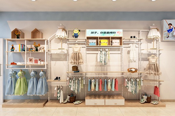 哆咪印像童装店铺展示