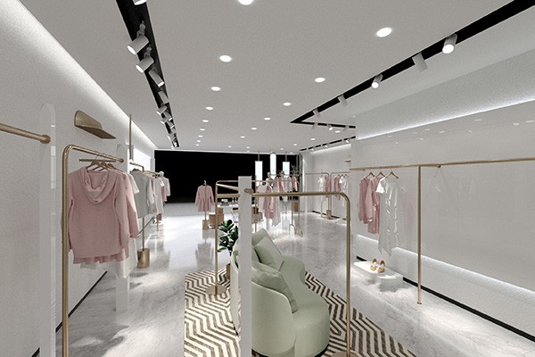 她谷女装店铺展示