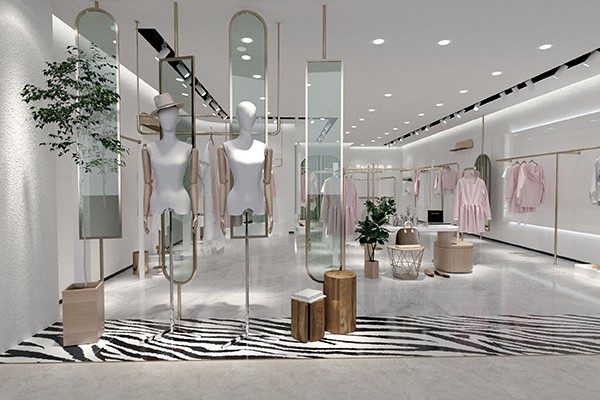 她谷女装店铺展示