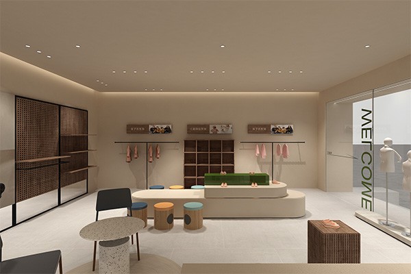 答咔答咔童装店铺展示